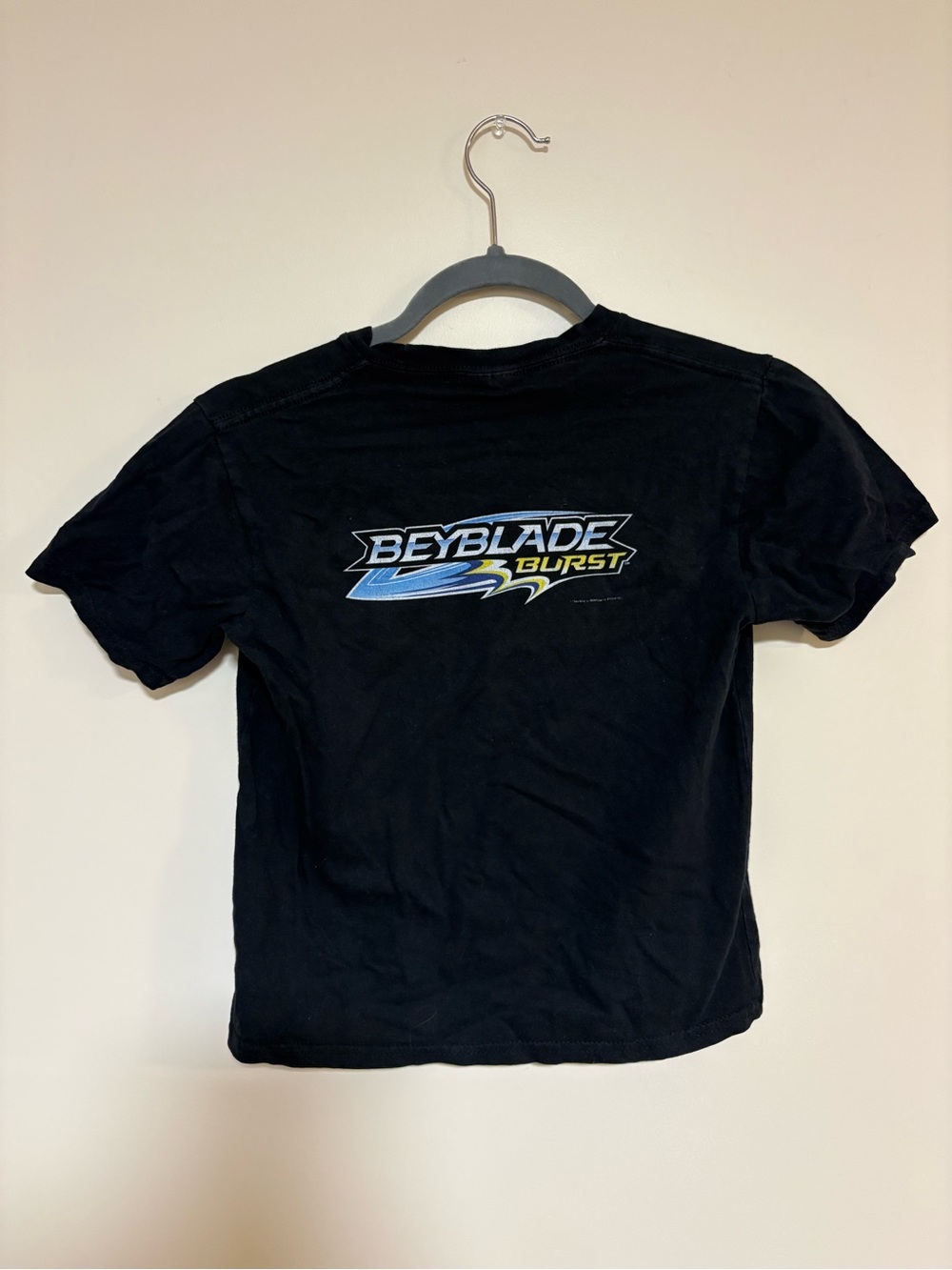 Beyblade Burst Boys Black Short Sleeve Tee